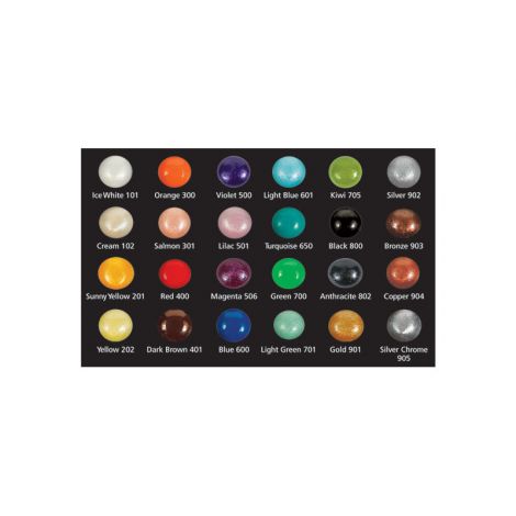 Perły w płynie Viva Decor 28ml, Liliowe 501 - 2